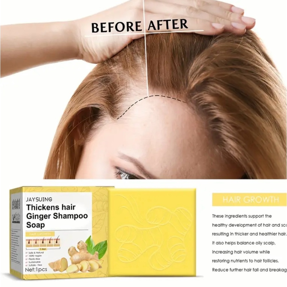 NEW Sulfate free ginger shampoo bar - Picture 7 of 7